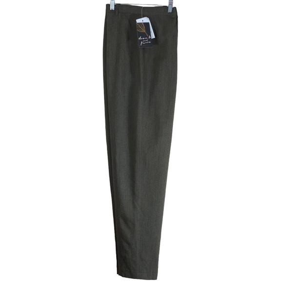 NWT Dana B. & Karen Military Maneuvers wool blend trousers. Size 16 - Picture 6 of 12